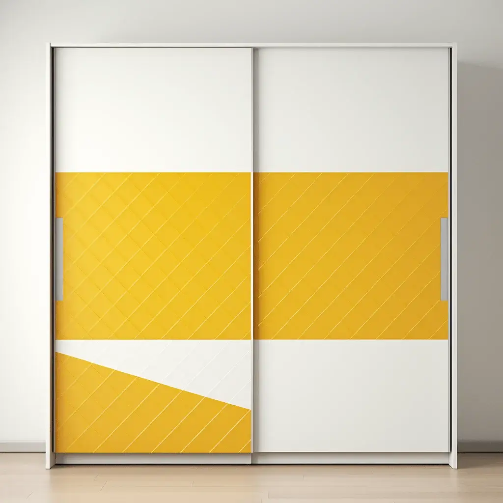 bright wardrobe