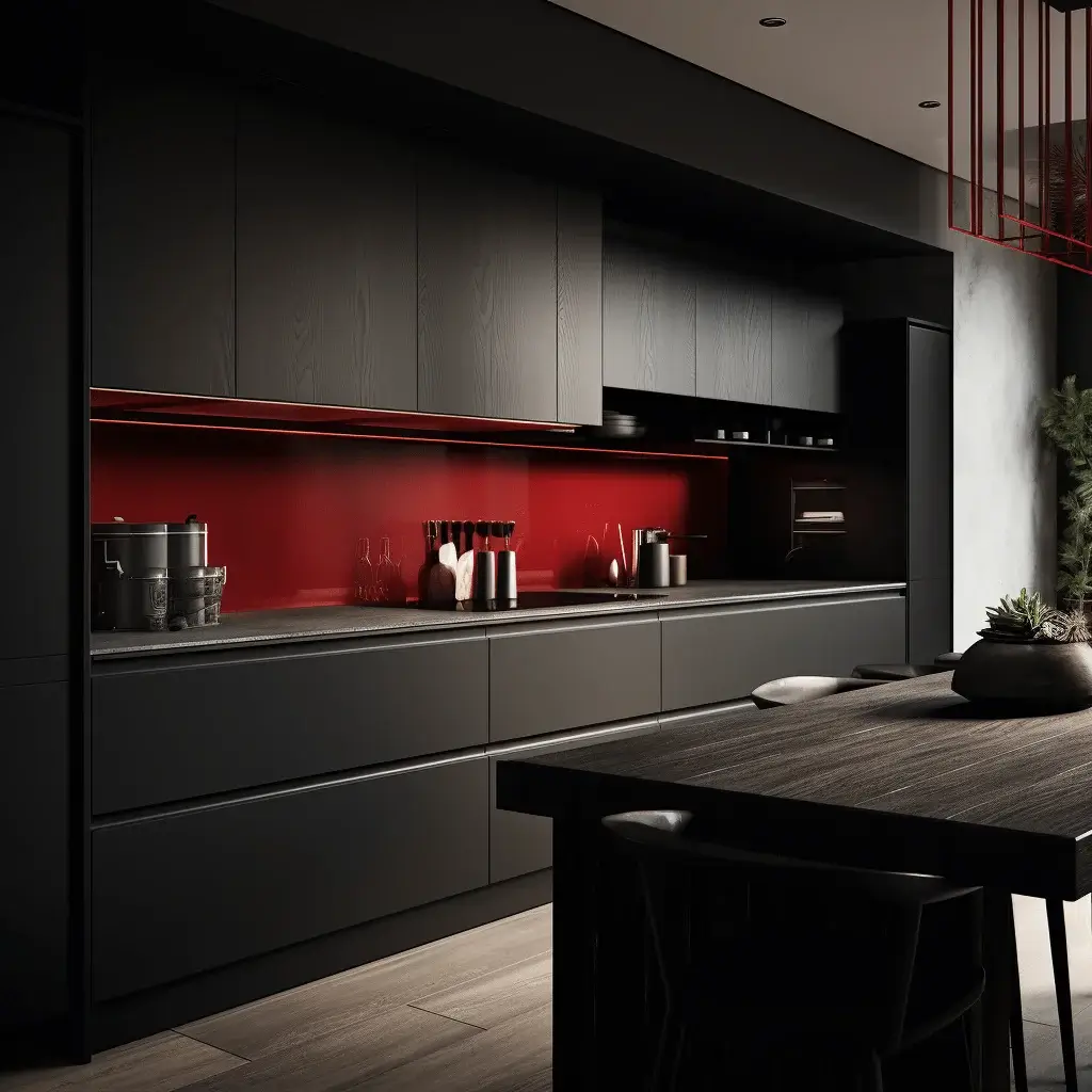 matt balck kitchen