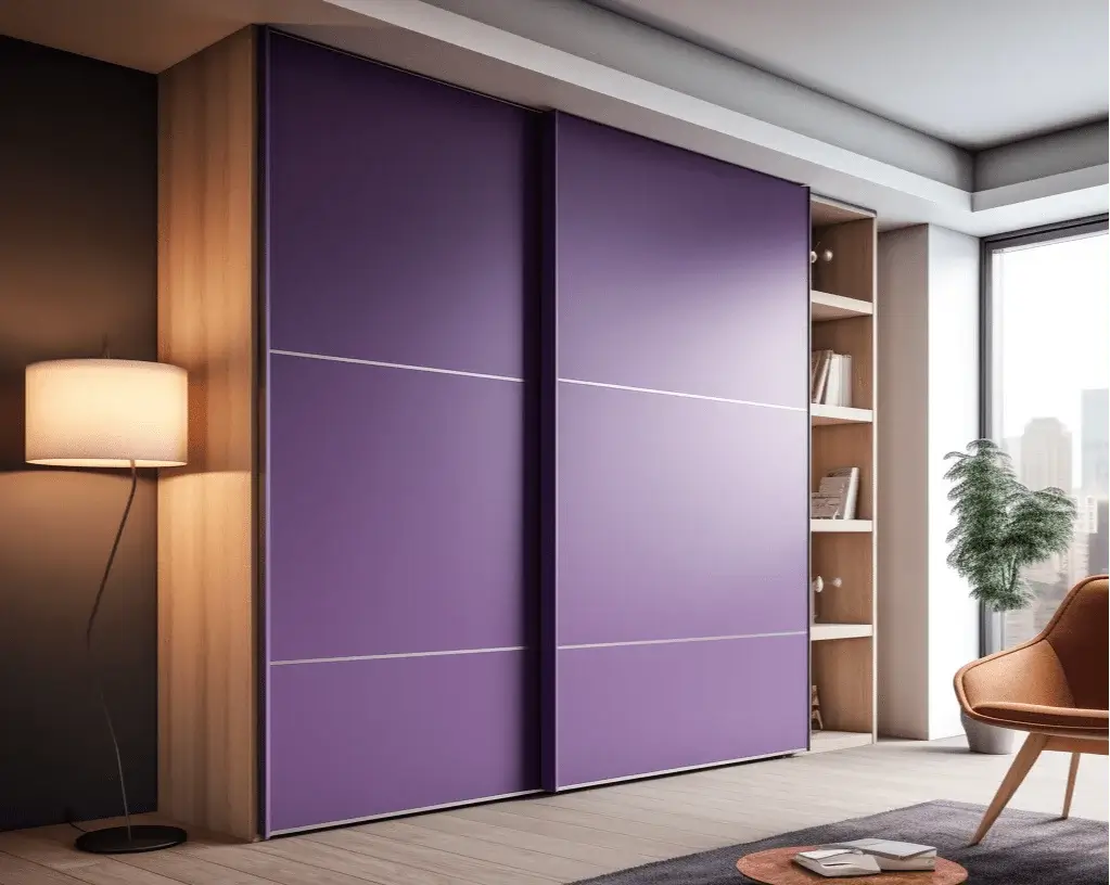 lavender wardrobe